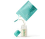 klora bloat-digest gut health refill pills pouring into refillable klora storage jar