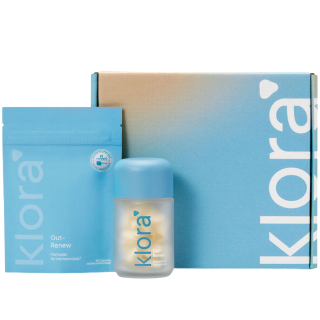 Klora Gut-Renew Prebiotic and Postbiotic Subscription Kit 